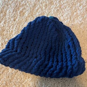 Cozy Navy Knit Beanie